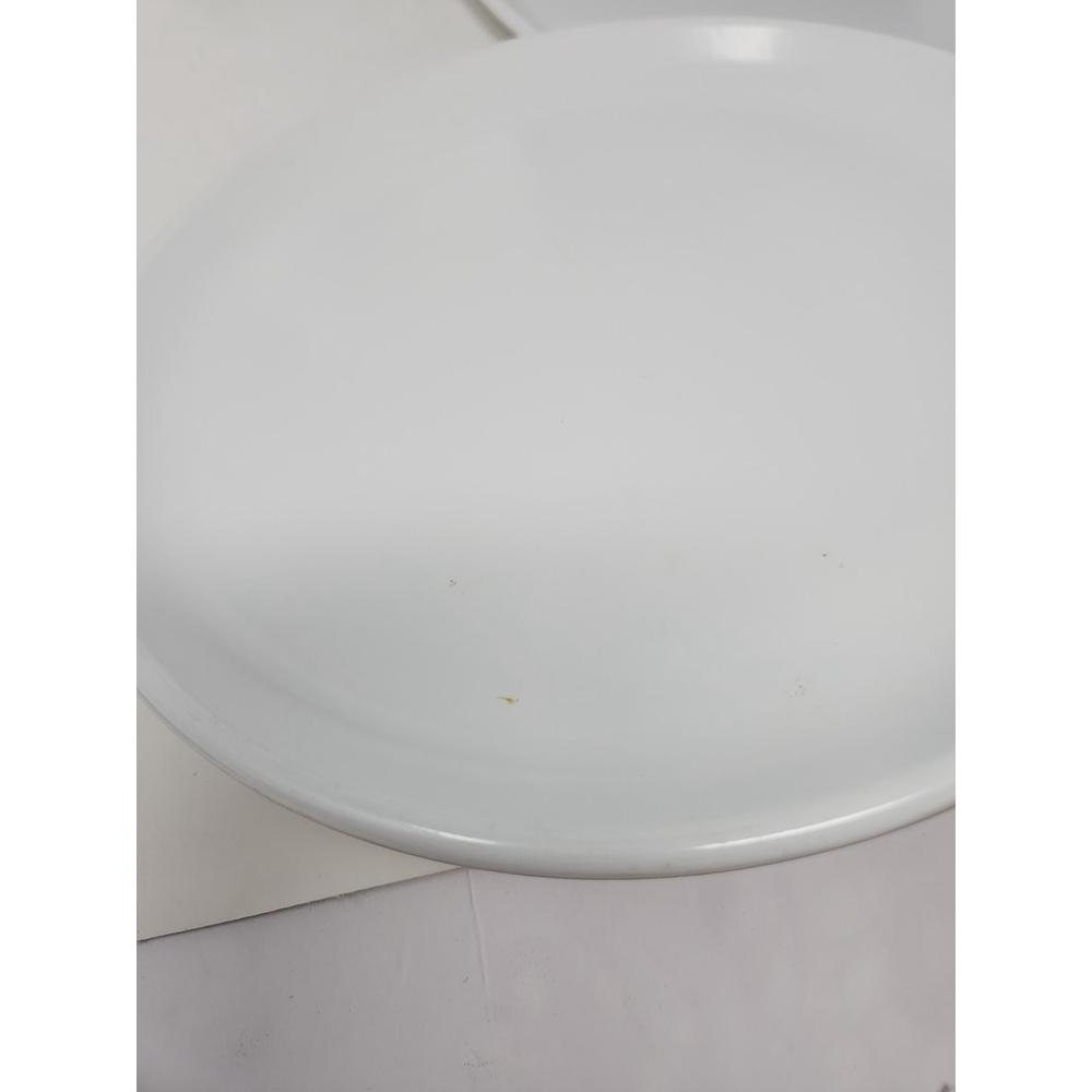 Vtg Rubbermaid White Plastic Plates Set Of 10 #3840 Melamine 10.25" CottageCore - Picture 11 of 15